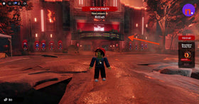 Roblox The Hollow theater lobby and elevator entrance for players catching up on missed floors