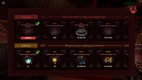 Historical Roblox Halloween event reward board, used as an illustrative cover rather than a screenshot of The Hollow's 2026 shop