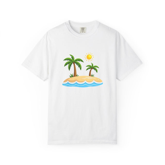 Island Paradise Palm Tees for Soft Escape Energy