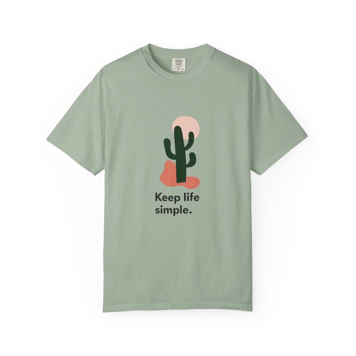 Keep Life Simple Cactus Tees for Low-Maintenance Days
