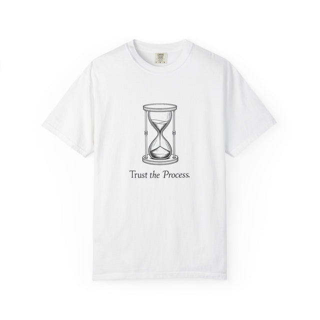 Trust the Process Tees and the Value of Slow Progress Graphics