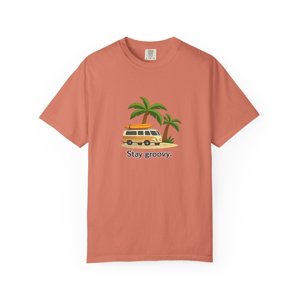 Stay Groovy Vintage Surf Van Tees and the Pull of Easy Retro Energy