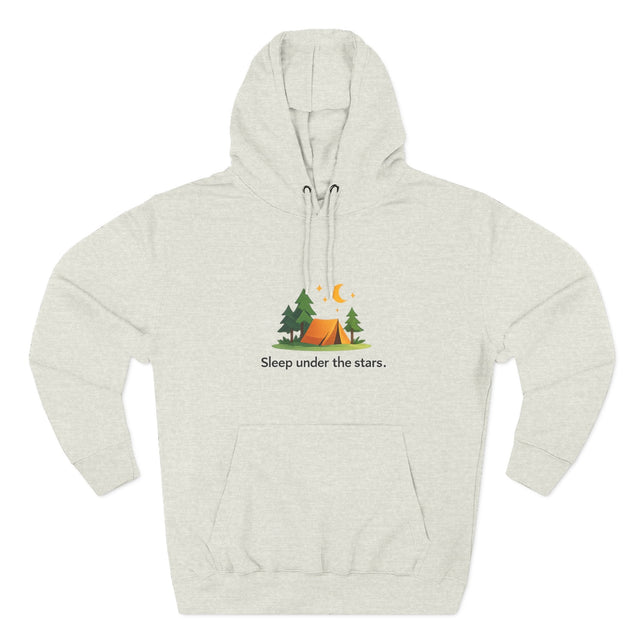 Sleep Under the Stars Camping Hoodies for Slow Night Energy
