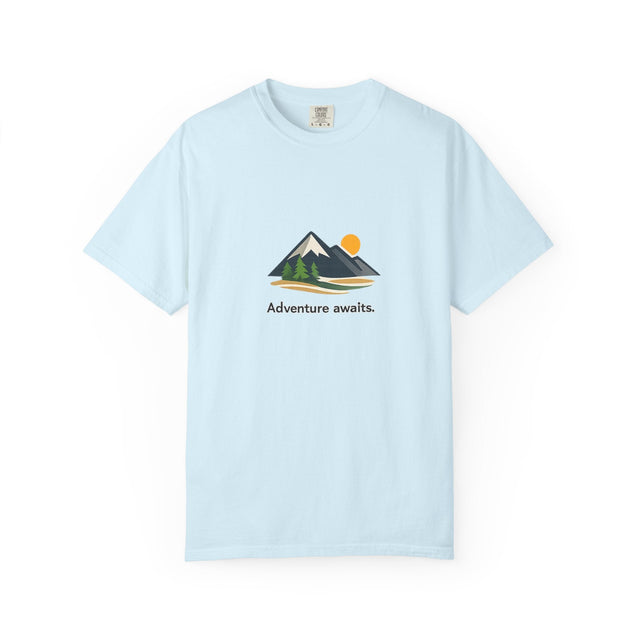 Adventure Awaits Mountain Tees for the Soft Call of Open Roads