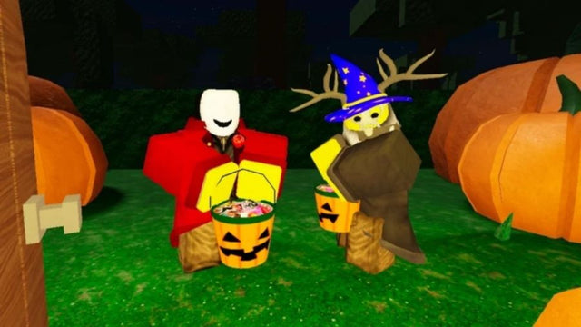 99 Nights in the Forest Halloween Trick or Treat event guide artwork