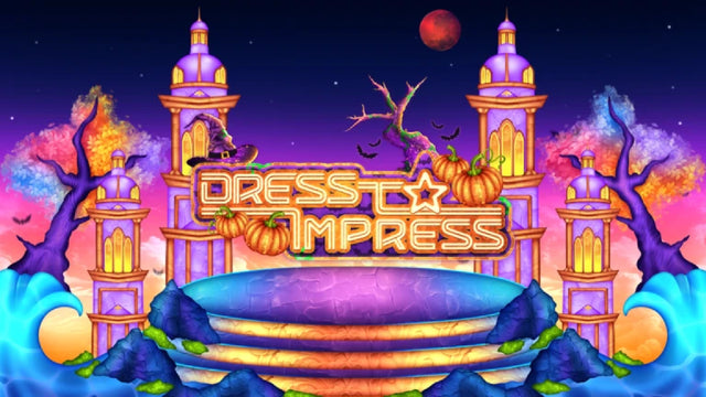 Dress To Impress Halloween 2026 seasonal artwork for the Tales of the Dark King trailer and quest guide