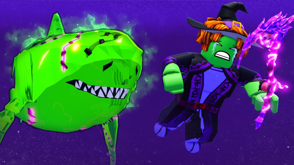 Fish It Halloween artwork shared by the game's public X account