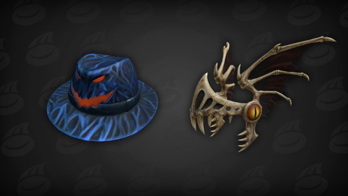 Historical Roblox Halloween avatar accessory shown for seasonal context, not as the Hollow Horseman listing