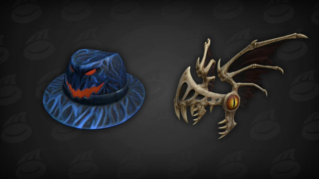 Historical Roblox Halloween avatar accessory shown for seasonal context, not as the Hollow Horseman listing