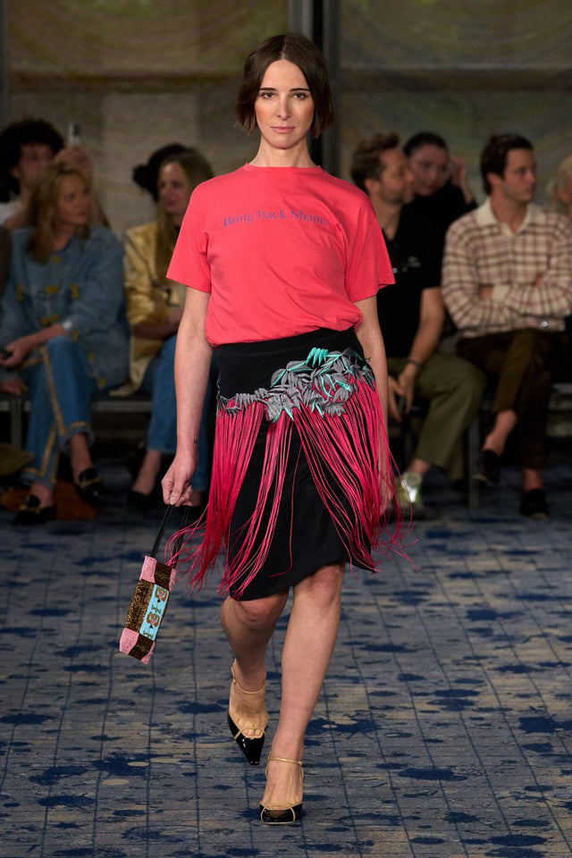 Conner Ives’ ‘Bring Back Shame’ Tee Just Became the Defining Slogan of NYFW 2026
