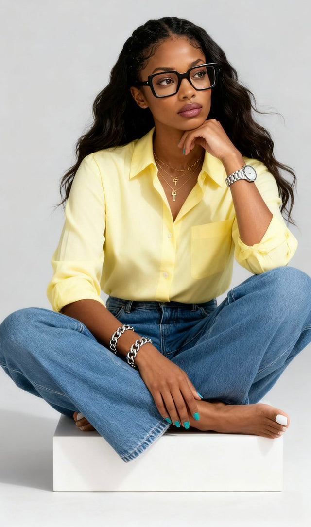 Butter Yellow and Chocolate Brown Are the New Neutral Bases for Graphic Tees
