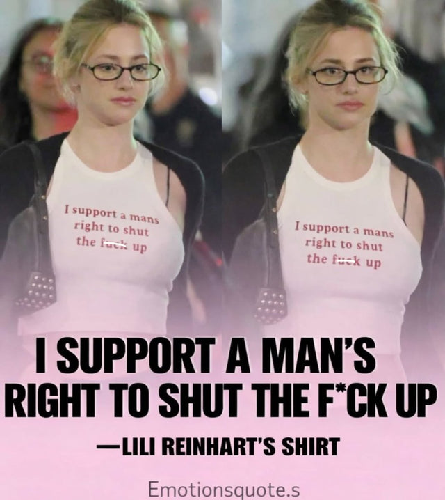 Lili Reinhart’s Provocative Slogan Tanks Just Became the Defining Statement Tees of 2026