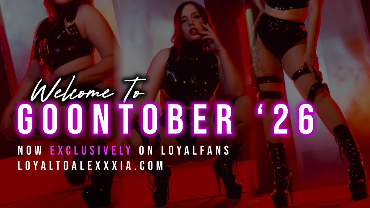 Mistress Alexxxia’s 2026 Goontober Uses Three Tiers and One Price — Exclusively on LoyalFans