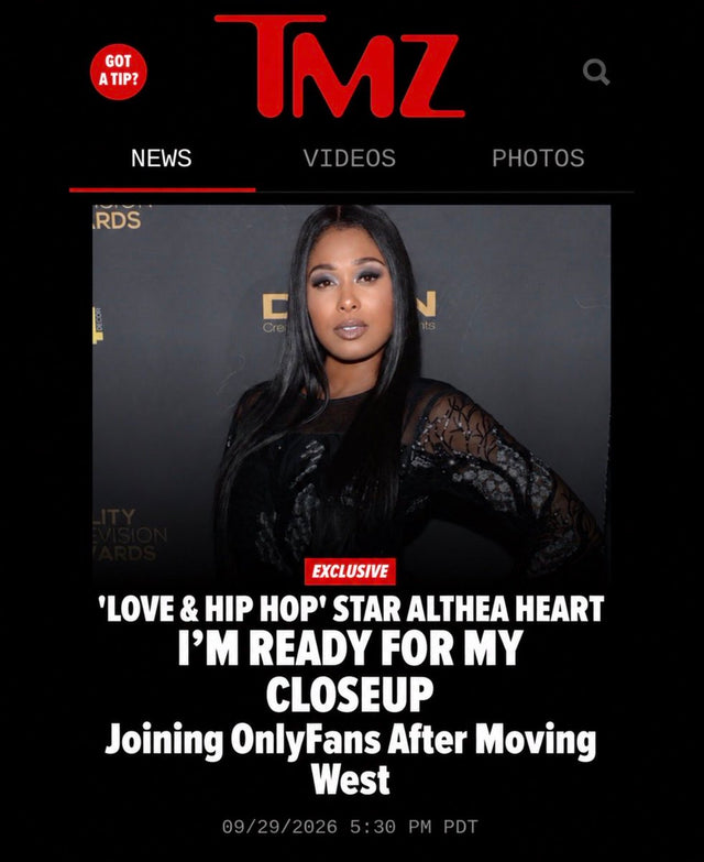 Love & Hip Hop Star Althea Heart Joins OnlyFans After Moving to the West Coast