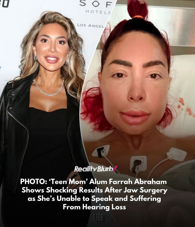 Farrah Abraham’s Jaw Wired Shut After Double-Disc Surgery: Stitches Out, 12 Pounds Down, and a Long Recovery Ahead