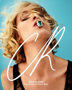 Anja Rubik Goes Full Punk Seduction for CR Fashion Book — Sheer Skirts, Graphic Tees and Bare Skin Everywhere