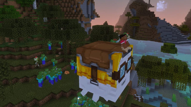 Minecraft gameplay screenshot featured in Nintendo’s Switch 2 announcement