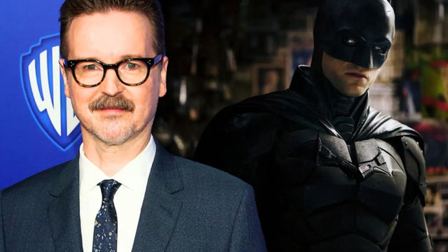 Director Matt Reeves at a Warner Bros. event, accompanying coverage of The Batman Part II