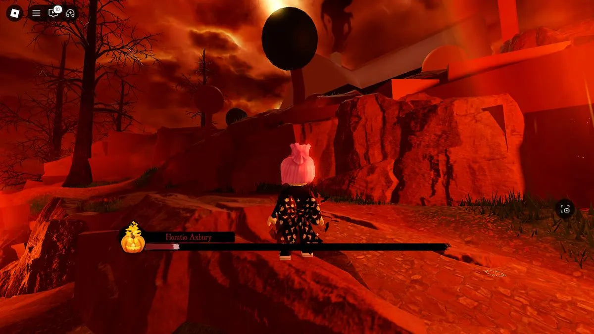 Historical Roblox Halloween boss encounter used as contextual imagery for a guide to The Hollow finale