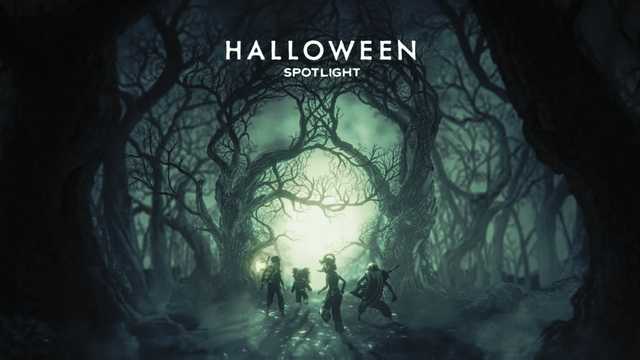 Halloween Spotlight event artwork used as general Roblox Halloween event context for The Hollow ticket guide