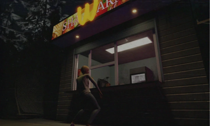 Scary Shawarma Kiosk service counter gameplay used as contextual imagery for The Inspector guide