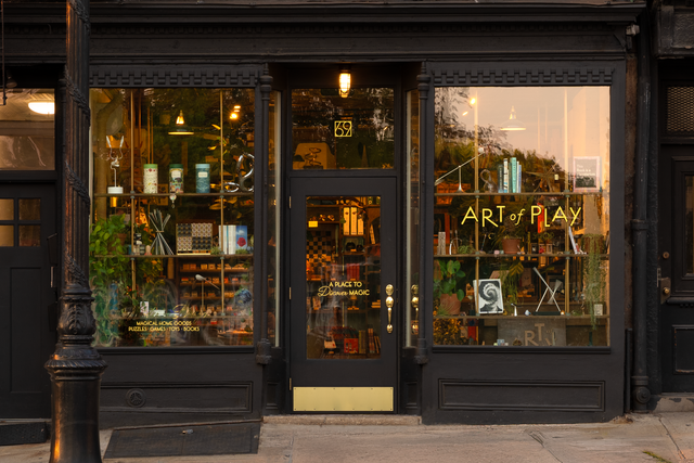 Art of Play Brooklyn storefront, the shop at the center of the Kelly Clarkson dispute