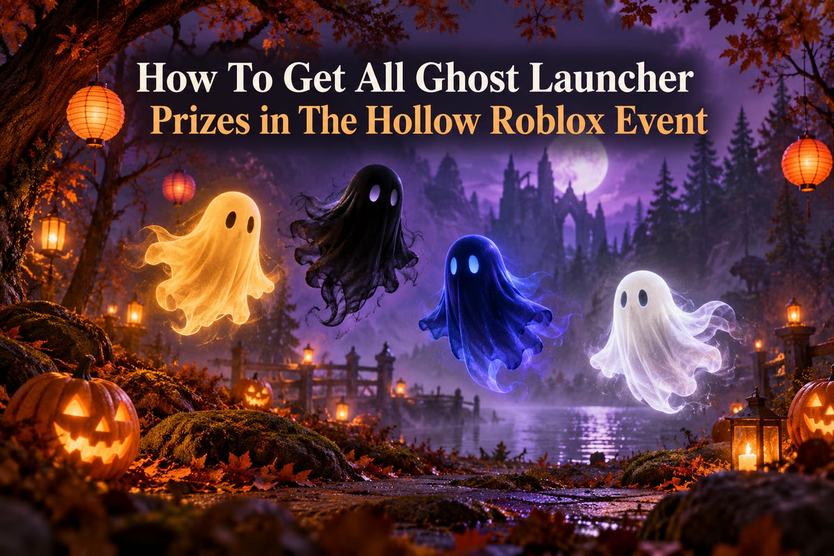 The Hollow Roblox Ghost Launcher event rewards guide image