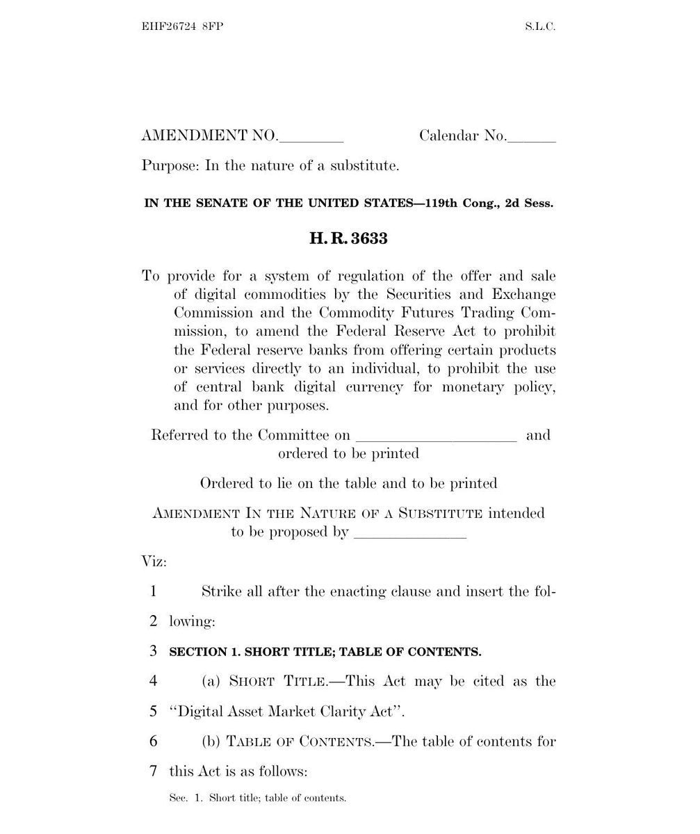 Senator Katie Britt Pushes CLARITY Act to Keep Digital Finance Jobs in America