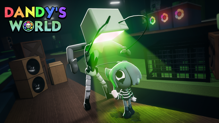 Dandy's World themed game artwork for Twisted Dandy livestream coverage