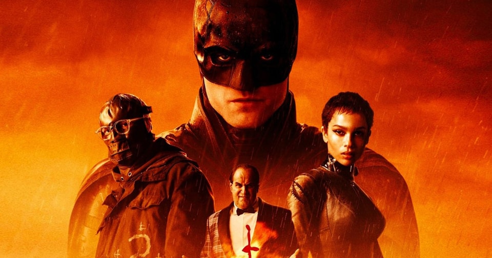 The Batman promotional artwork illustrating the upcoming DC sequel