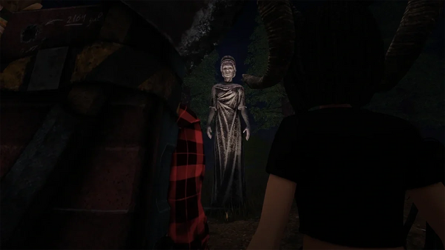 Official Roblox The Hollow Halloween 2026 promotional artwork featuring horror-game characters; event context, not proof of a rumored free accessory.