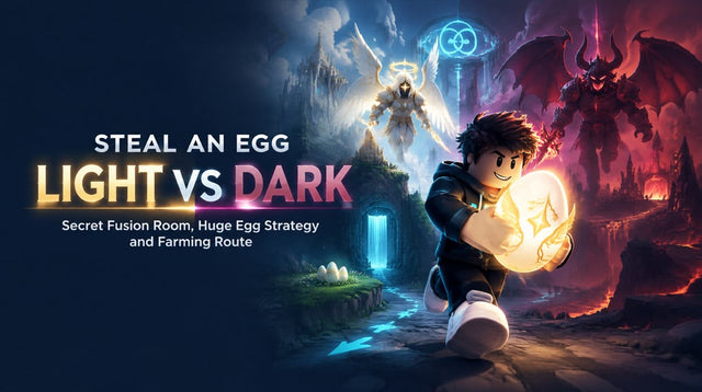 Steal An Egg promotional artwork showing eggs and a glowing event area; illustrative image for a pet-value guide