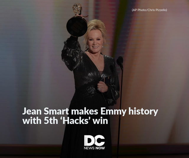 Jean Smart Makes Emmy History With Fifth Straight Win for Hacks at 2026 Awards
