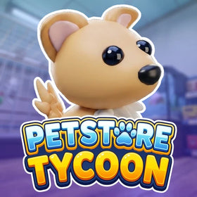 Pet Store Tycoon Roblox game icon for the Halloween update and Admin Abuse guide