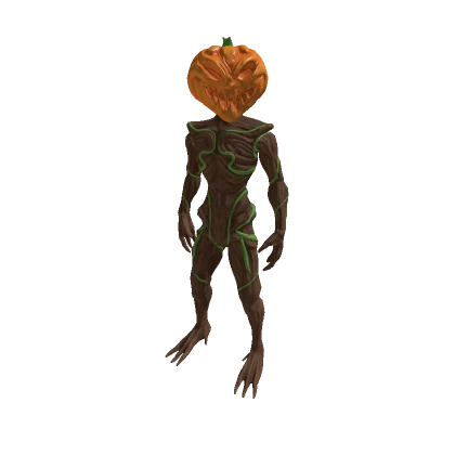 Halloween pumpkin-themed Roblox avatar bundle used as seasonal context for The Hollow reward coverage