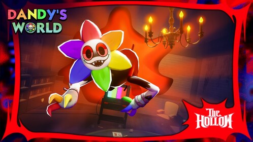 Dandy's World Roblox experience artwork associated with The Hollow Halloween event