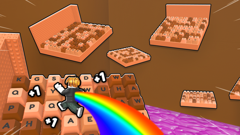 Plus One Speed Keyboard Escape official gameplay screenshot from SecretVerse Studio