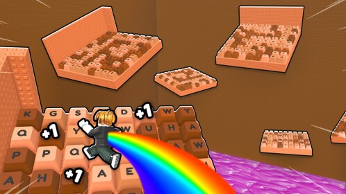 +1 Speed Keyboard Escape Candy and Chocolate Roblox gameplay thumbnail