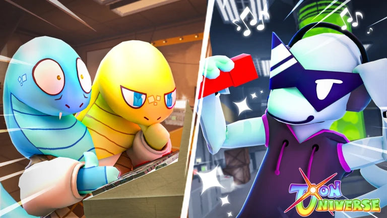 Toons Universe Roblox experience thumbnail, one of the games in the reported The Hollow Visit Games list