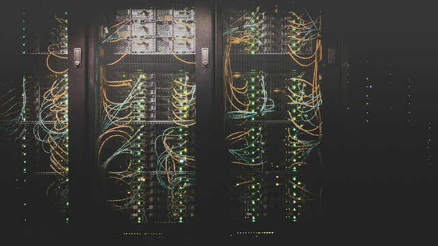 Illustrative server racks for a Roblox The Hollow Day 2 server stability report