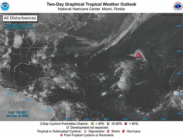 Tropical Storm Forecast Near the Azores: Latest Weather and Track