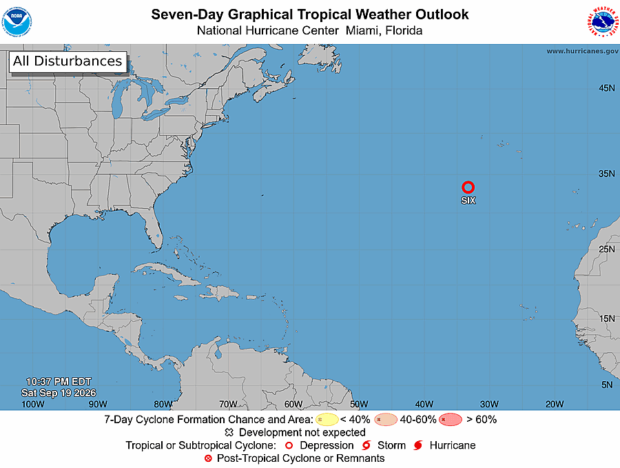Tropical Storm Weather Forecast: Tropical Depression Six Latest Track, Wind and U.S. Impact