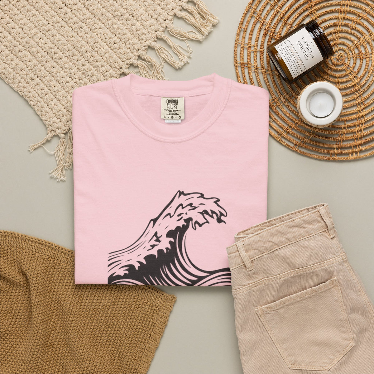 Rise Up Wave T-Shirt — Graphic Ocean Wave Tee
