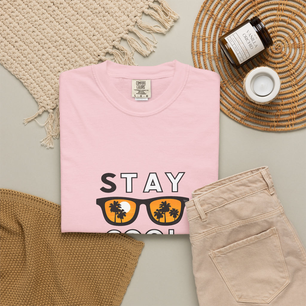 Stay Cool Sunglasses Graphic T-Shirt