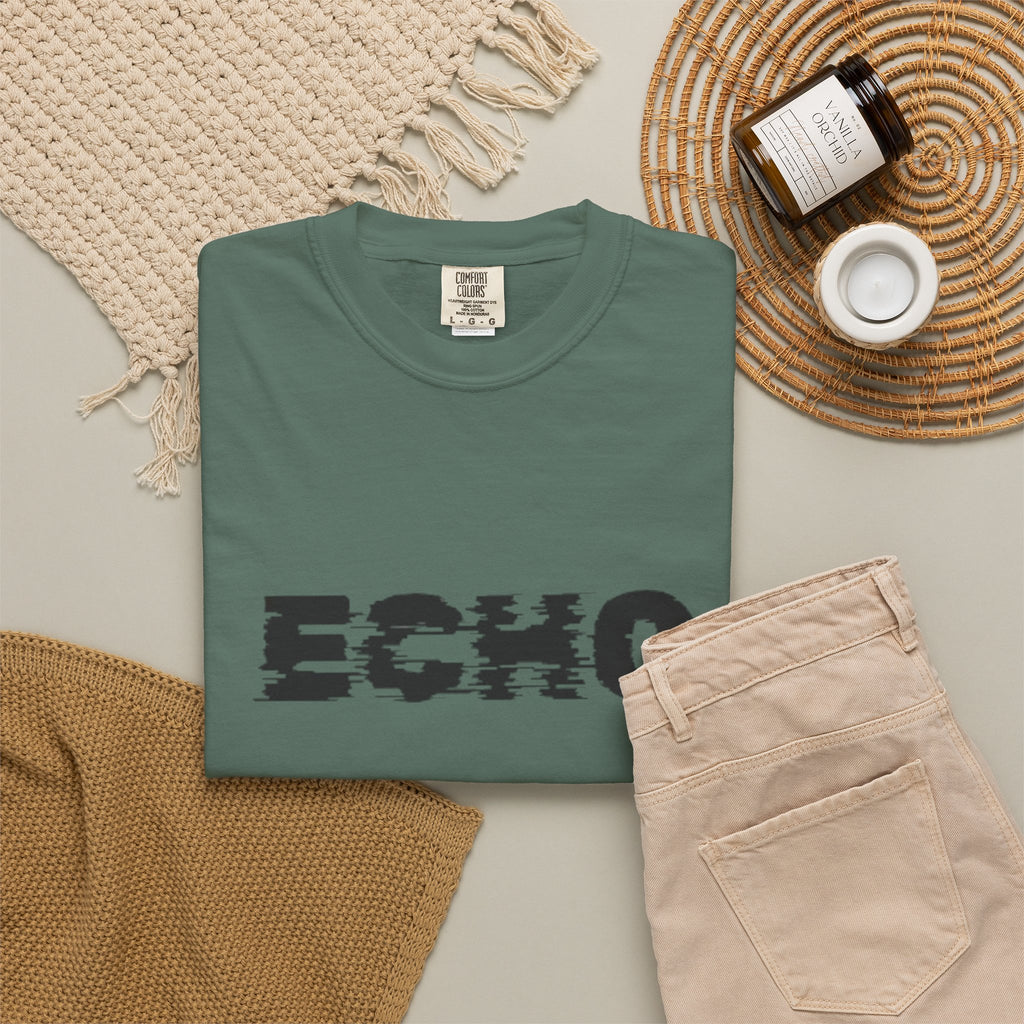 Echo Distorted Logo T-Shirt