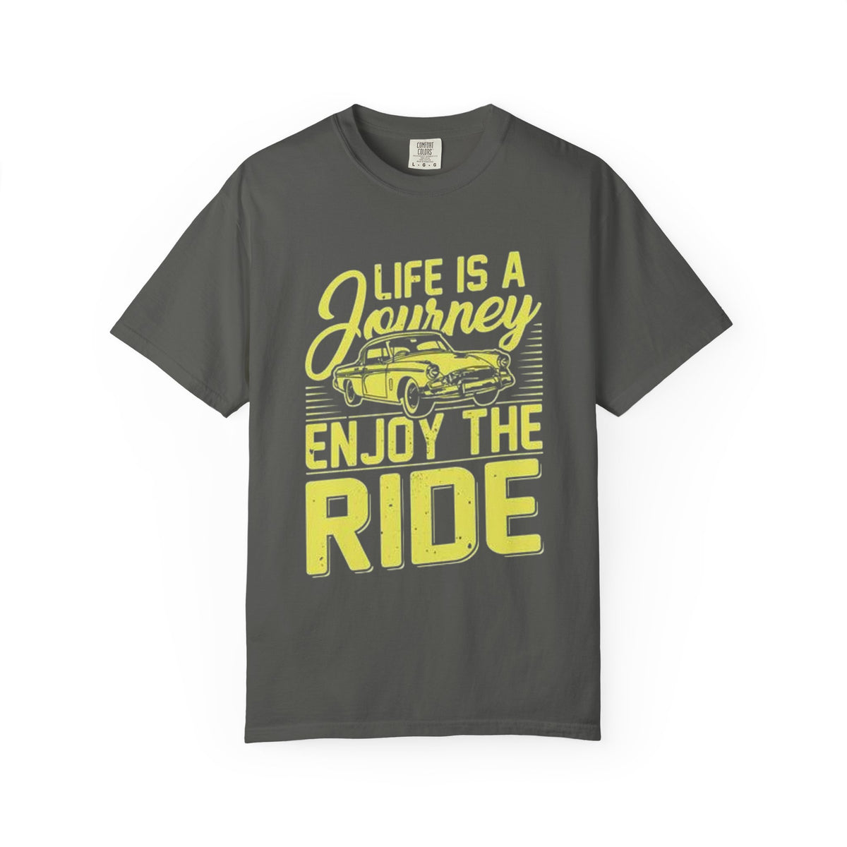 Enjoy The Ride T-Shirt — 'Life Is A Journey' Vintage Car Tee