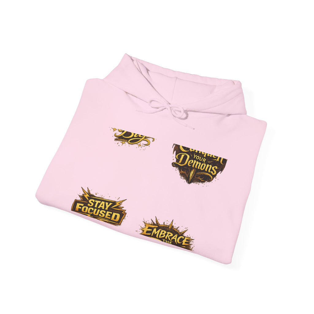 Stay Focused Hoodie — Motivational Graphic Pullover