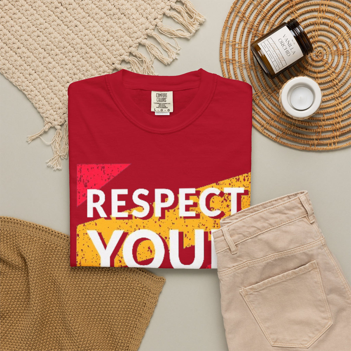 Respect Your Self T-Shirt — Empowerment Graphic Tee for Self-Care & Mental Health