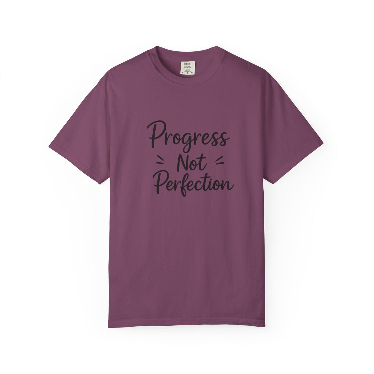 T-Shirt — "Progress Not Perfection" Inspirational Graphic Tee