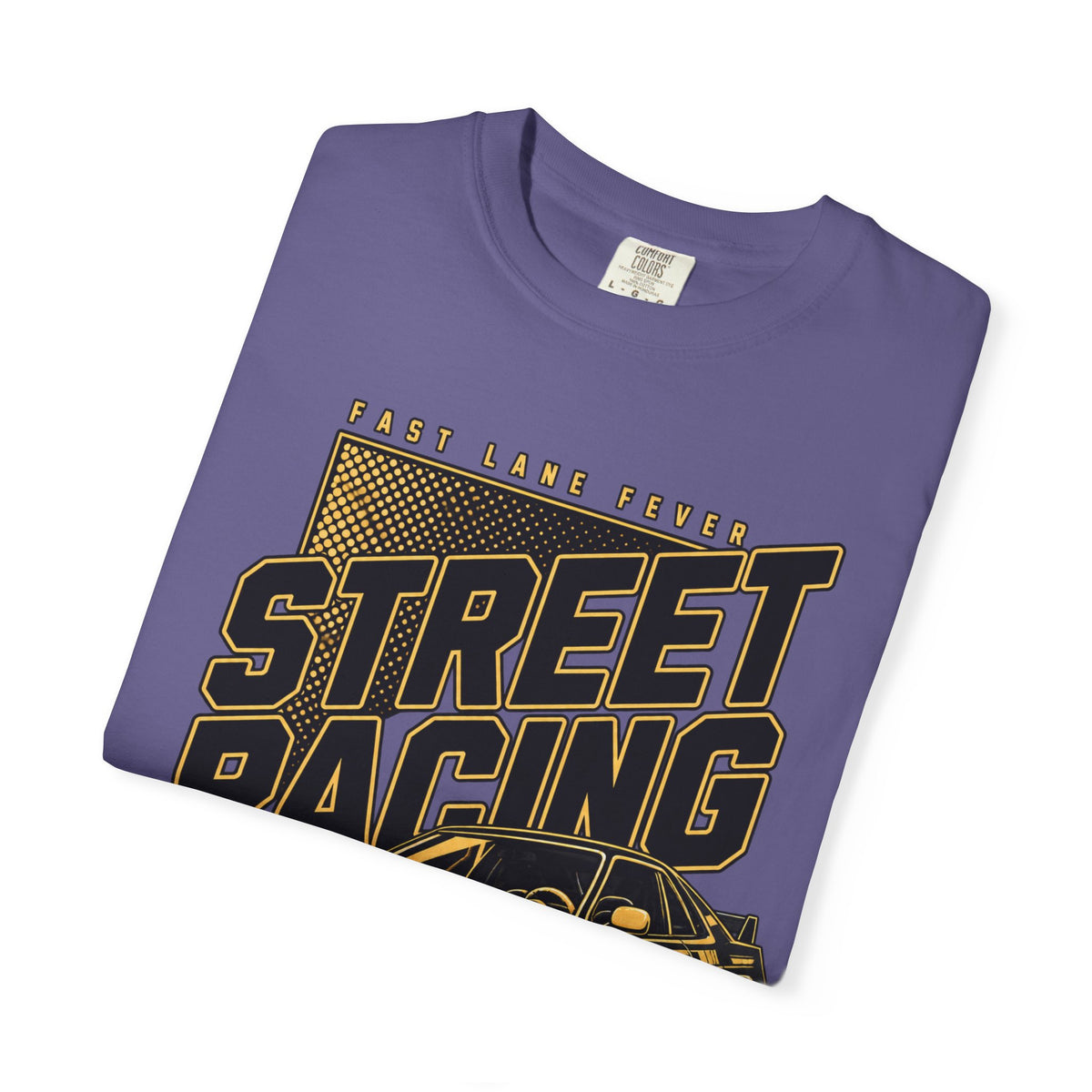 Street Racing Car T-Shirt — Retro Drift Racing Graphic Tee
